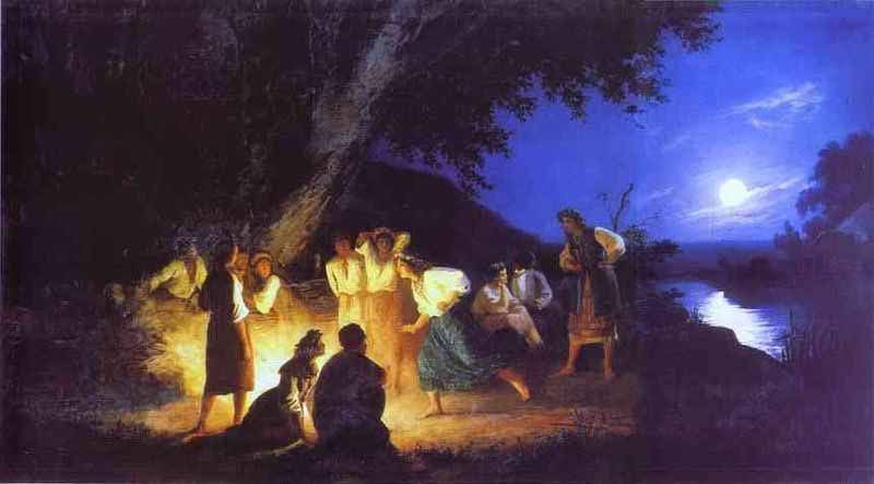 Henryk Siemiradzki Night on the eve of Ivan Kupala